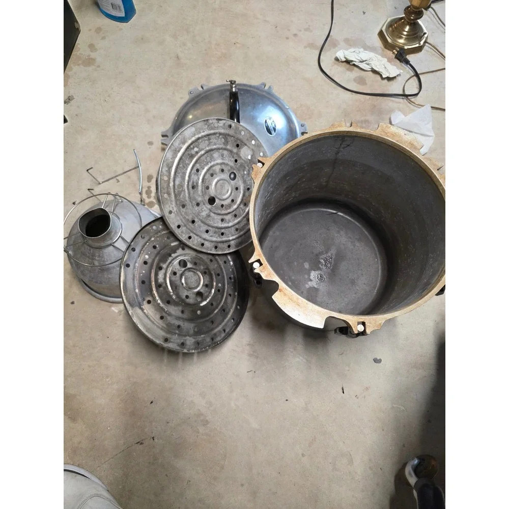 All-American Cast Aluminum Pressure Cooker Canner Vintage Wisconsin Foundry